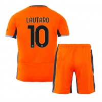Inter Milan Lautaro Martinez #10 Rezervni Dres za djecu 2023-24 Kratak Rukav (+ Kratke hlače)